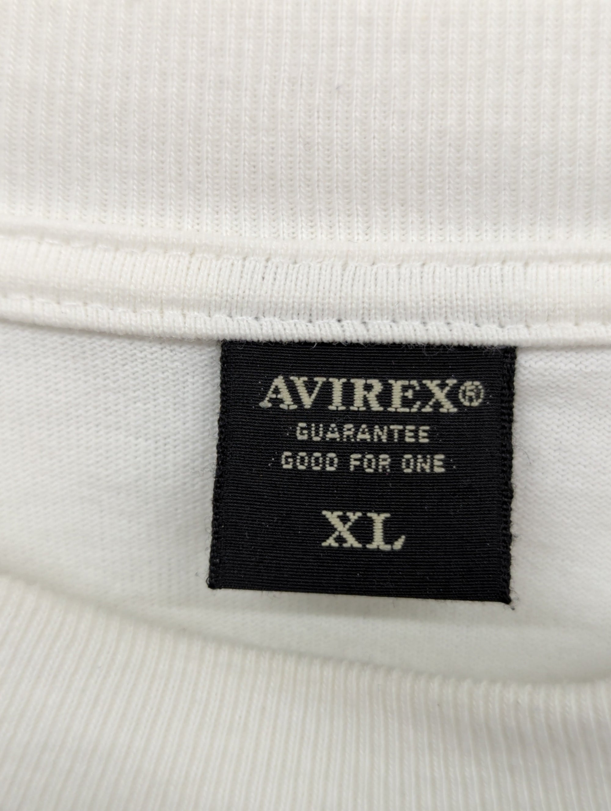 AVIREX / LONGSLEEVE SUKA EMBROIDERY T-SHIRT