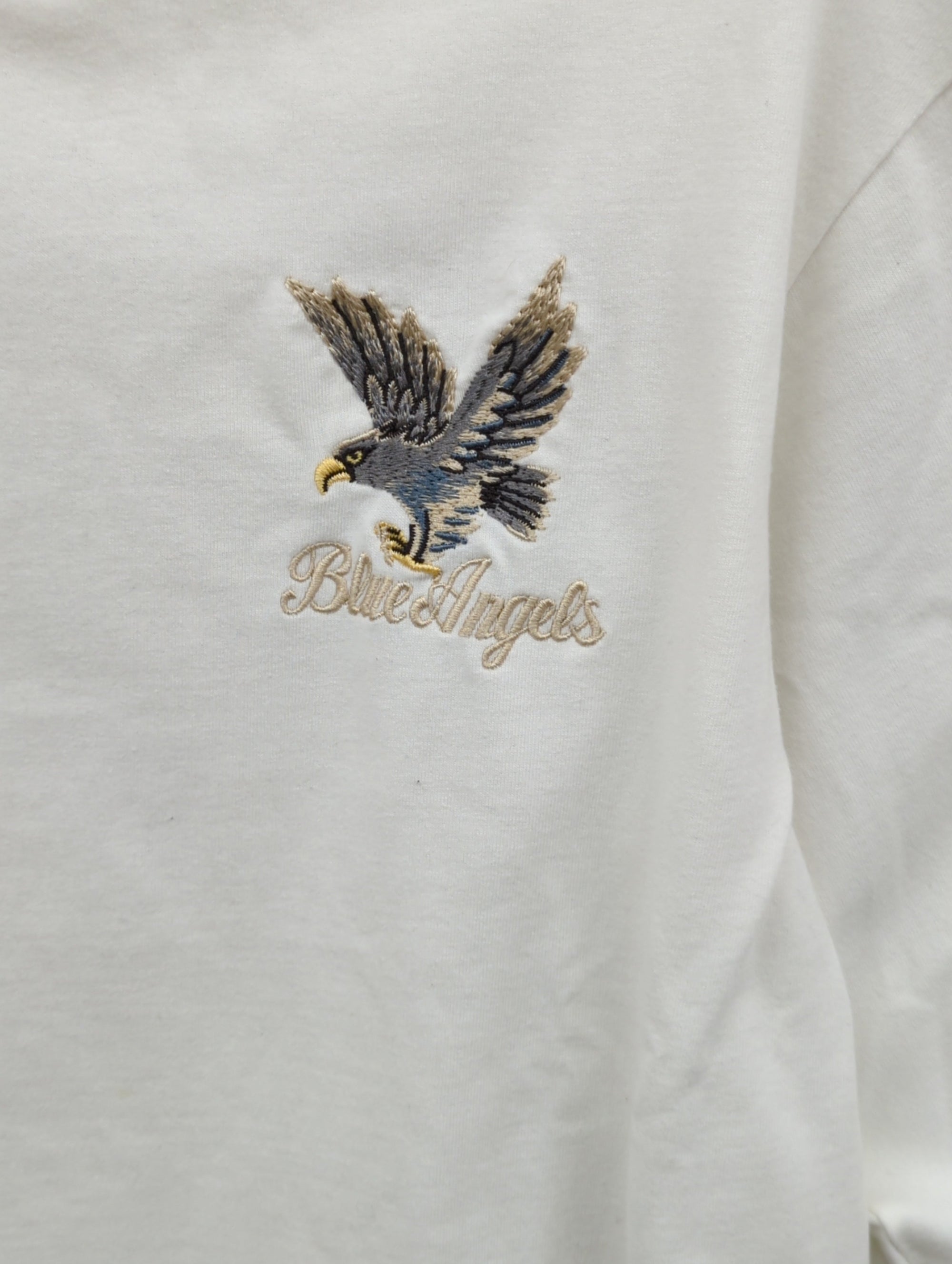 AVIREX / LONGSLEEVE SUKA EMBROIDERY T-SHIRT