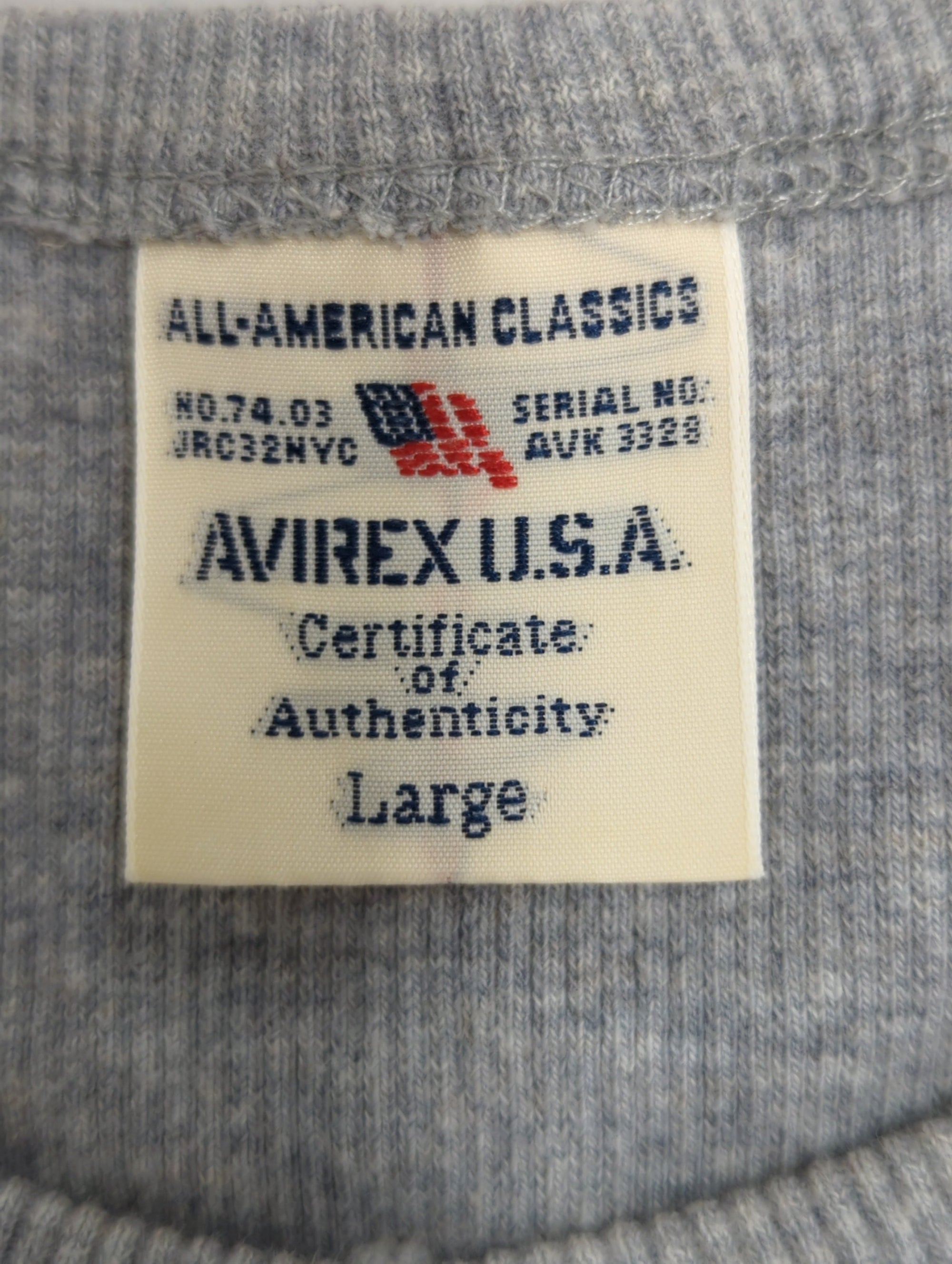 AVIREX / 【DAILY】デイリー 半袖 Vネック Tシャツ/ S/S V-NECK T-SHIRT/AVIREX/アヴィレックス