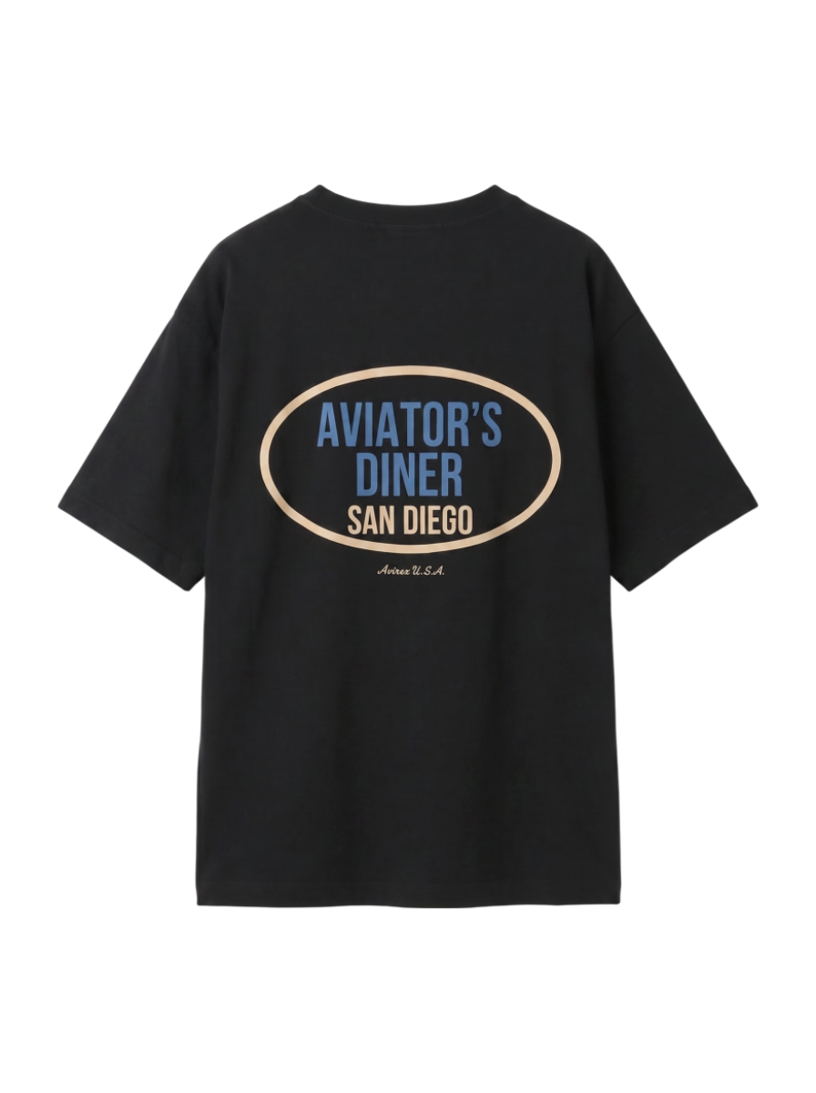 AVIREX / WEST COAST T-SHIRT OVAL LOGO / ウェスト コースト Tシャツ オーバル ロゴ