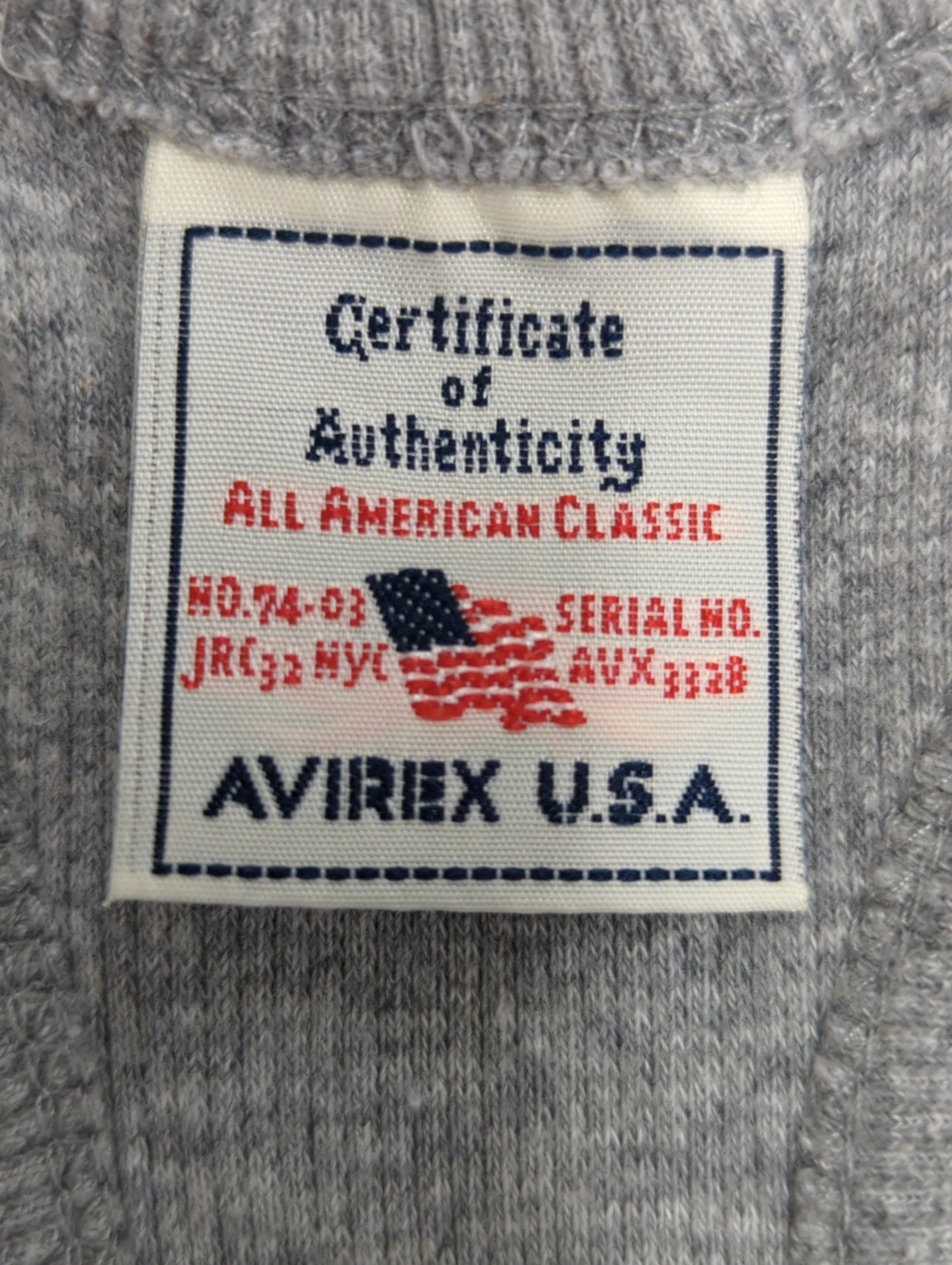 AVIREX / AVI-DAILY TANK