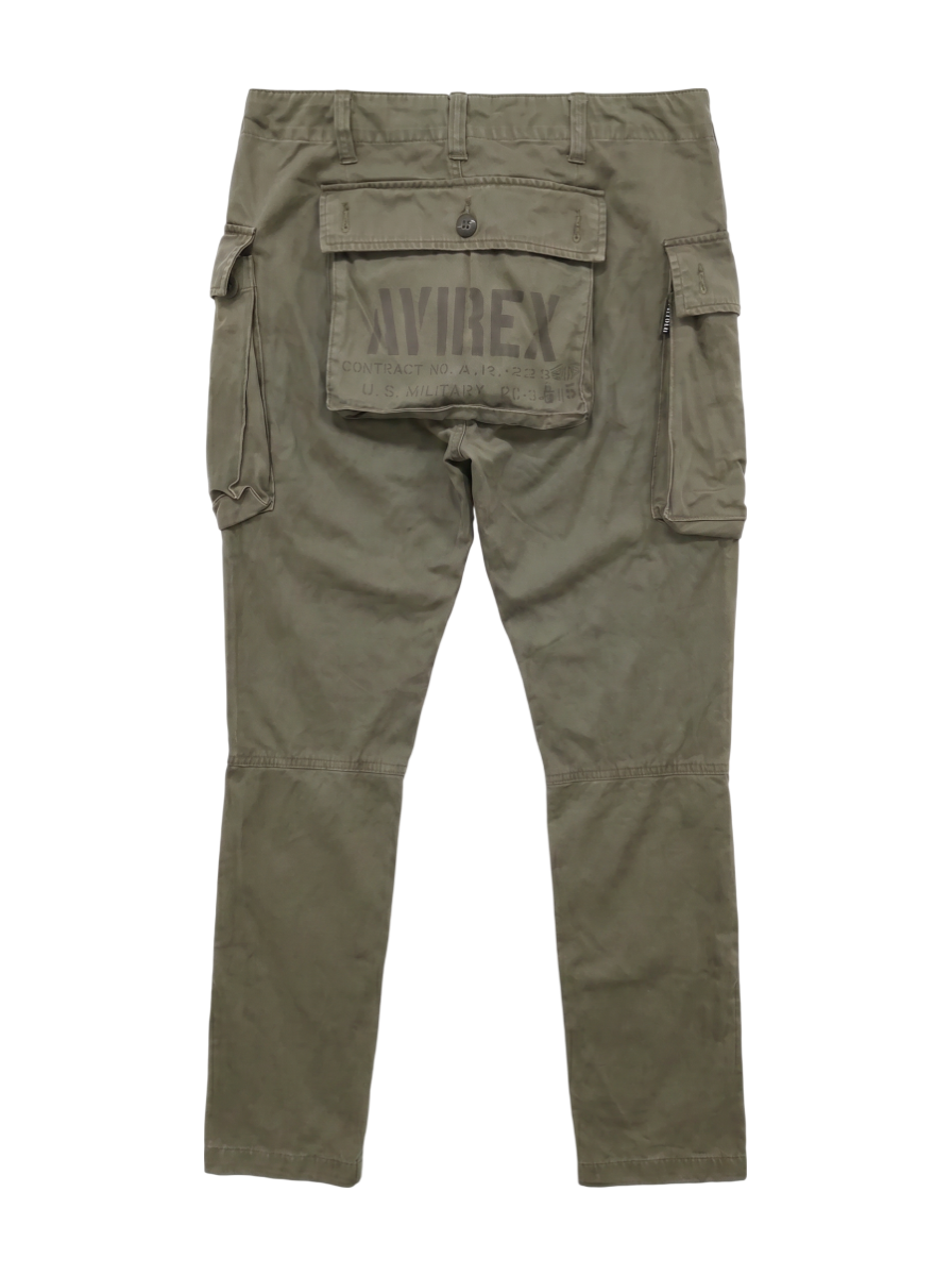 AVIREX / エアロ クロップド パンツ/ BU-AERO CROPPED PANTS