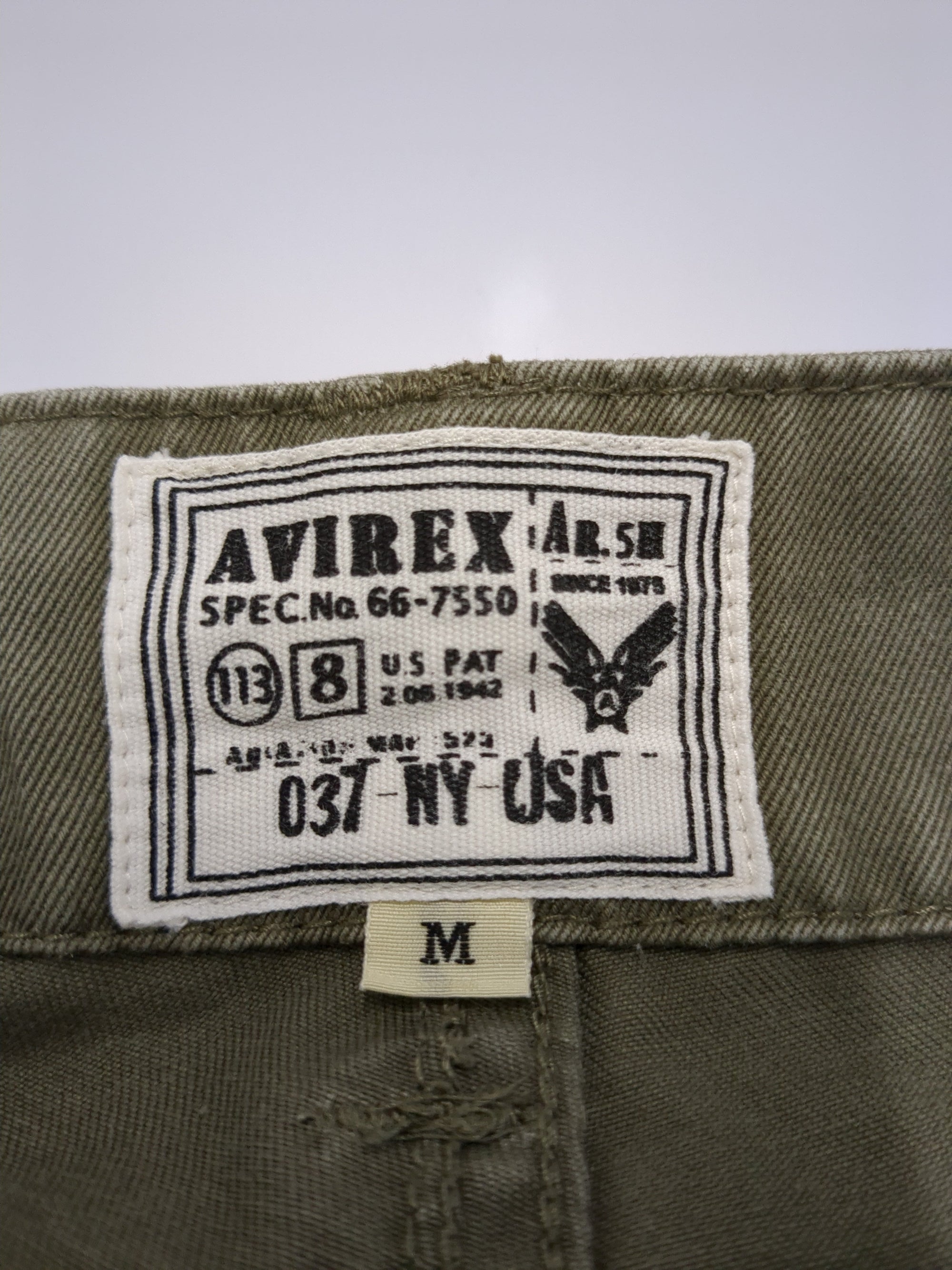 AVIREX / エアロ クロップド パンツ/ BU-AERO CROPPED PANTS