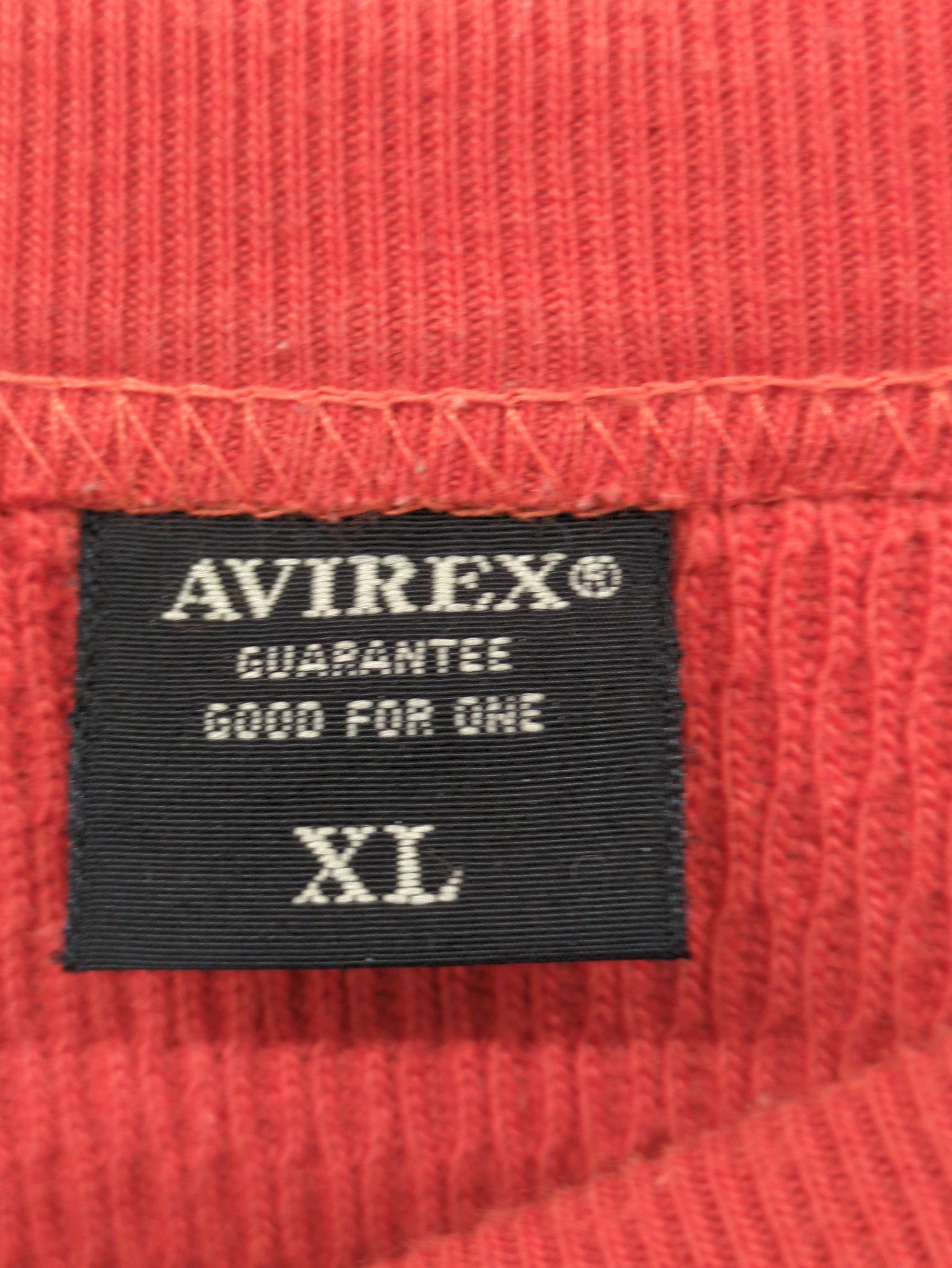 AVIREX / NAVAL L/S WAFFLE T-SHIRT