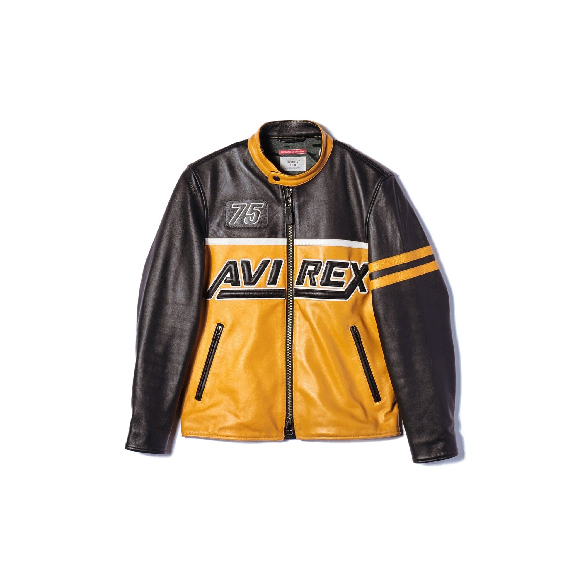 AVIREX / 《COLLECTION》LEATHER RACING JACKET / レザー レーシングジャケット