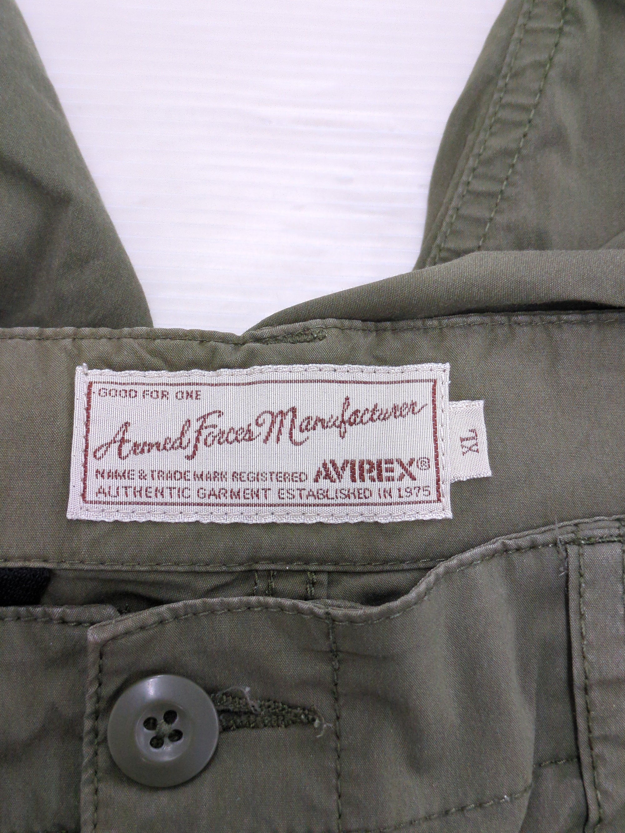 AVIREX / ビッグ カーゴポケット クロップド パンツ/BIG CARGO POKET CROPPED PANT