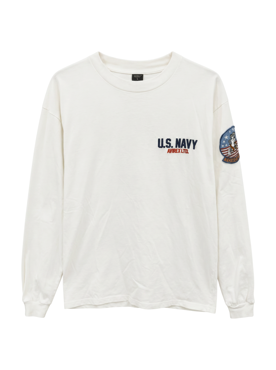 AVIREX / LONG SLEEVE T-SHIRT TOPGUN / 長袖 Tシャツ トップガン