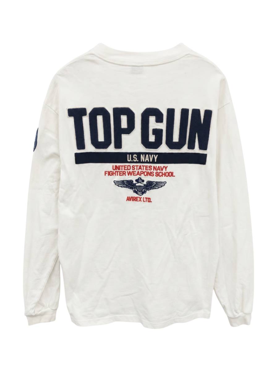 AVIREX / LONG SLEEVE T-SHIRT TOPGUN / 長袖 Tシャツ トップガン