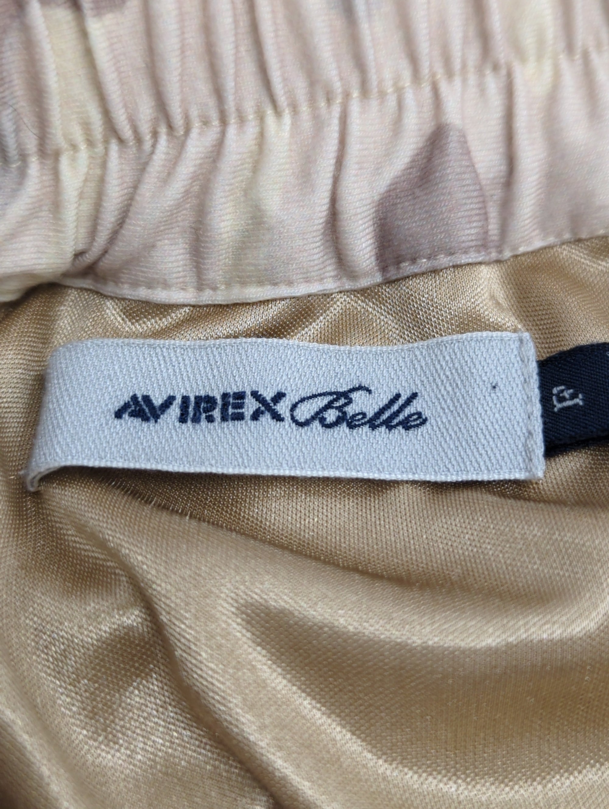 AVIREX / PLEATED CHIFFON CAMO PRINT SKIRT/ プリーツシフォンカモプリントスカート
