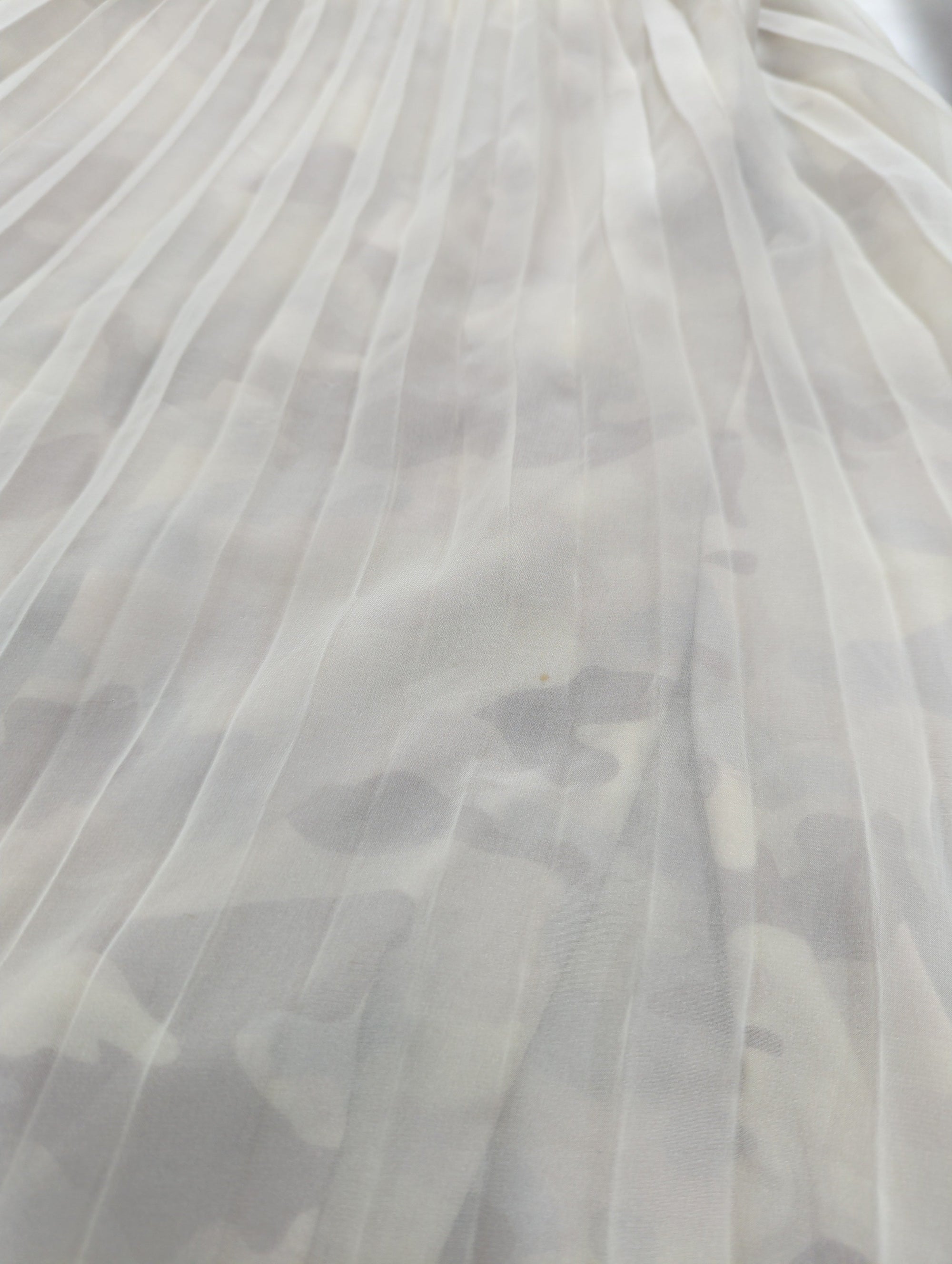 AVIREX / PLEATED CHIFFON CAMO PRINT SKIRT/ プリーツシフォンカモプリントスカート