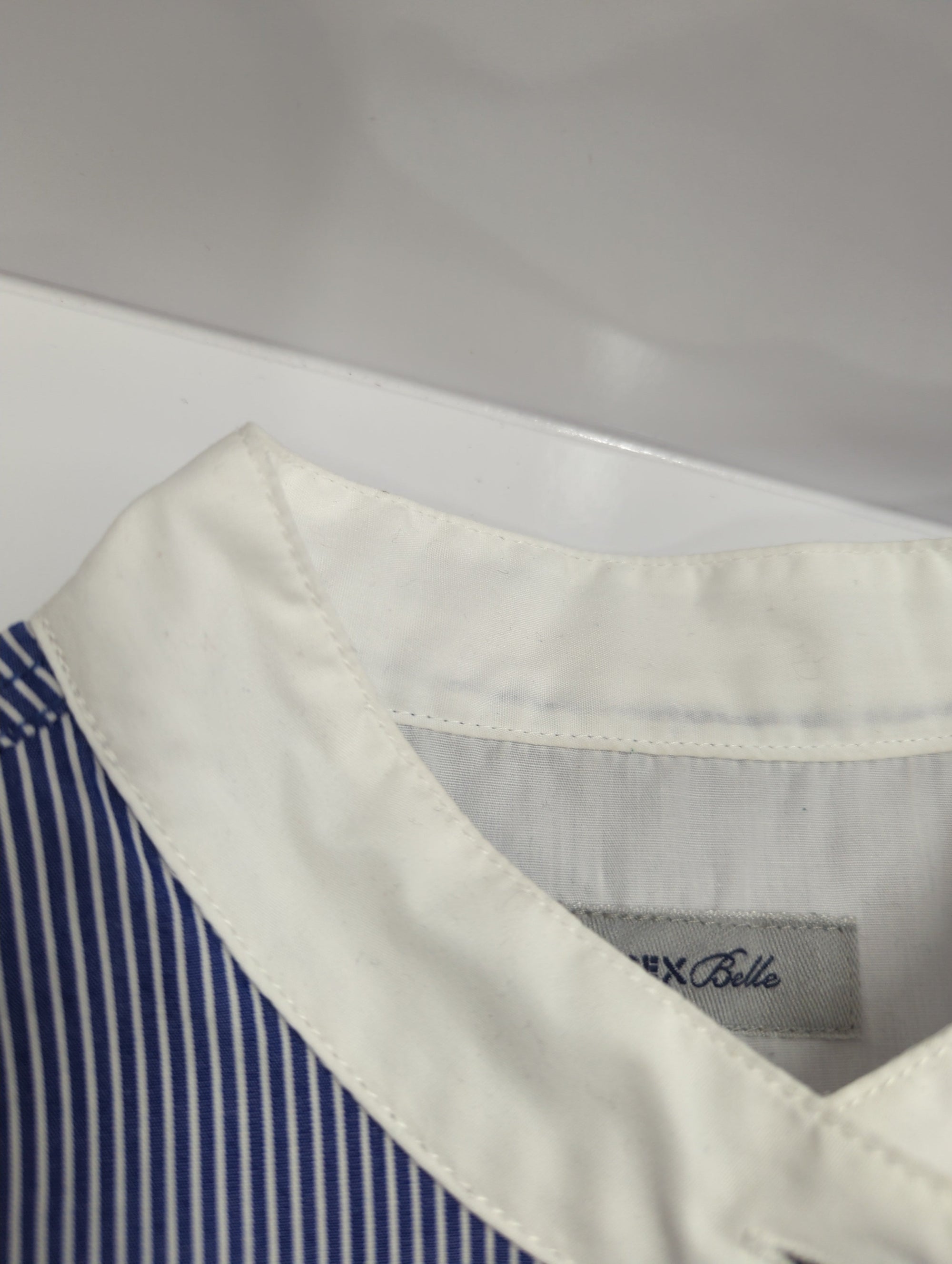 AVIREX / L-CRAZY PATTERN STRIPE SHIRT/クレイジーパターンストライプシャツ