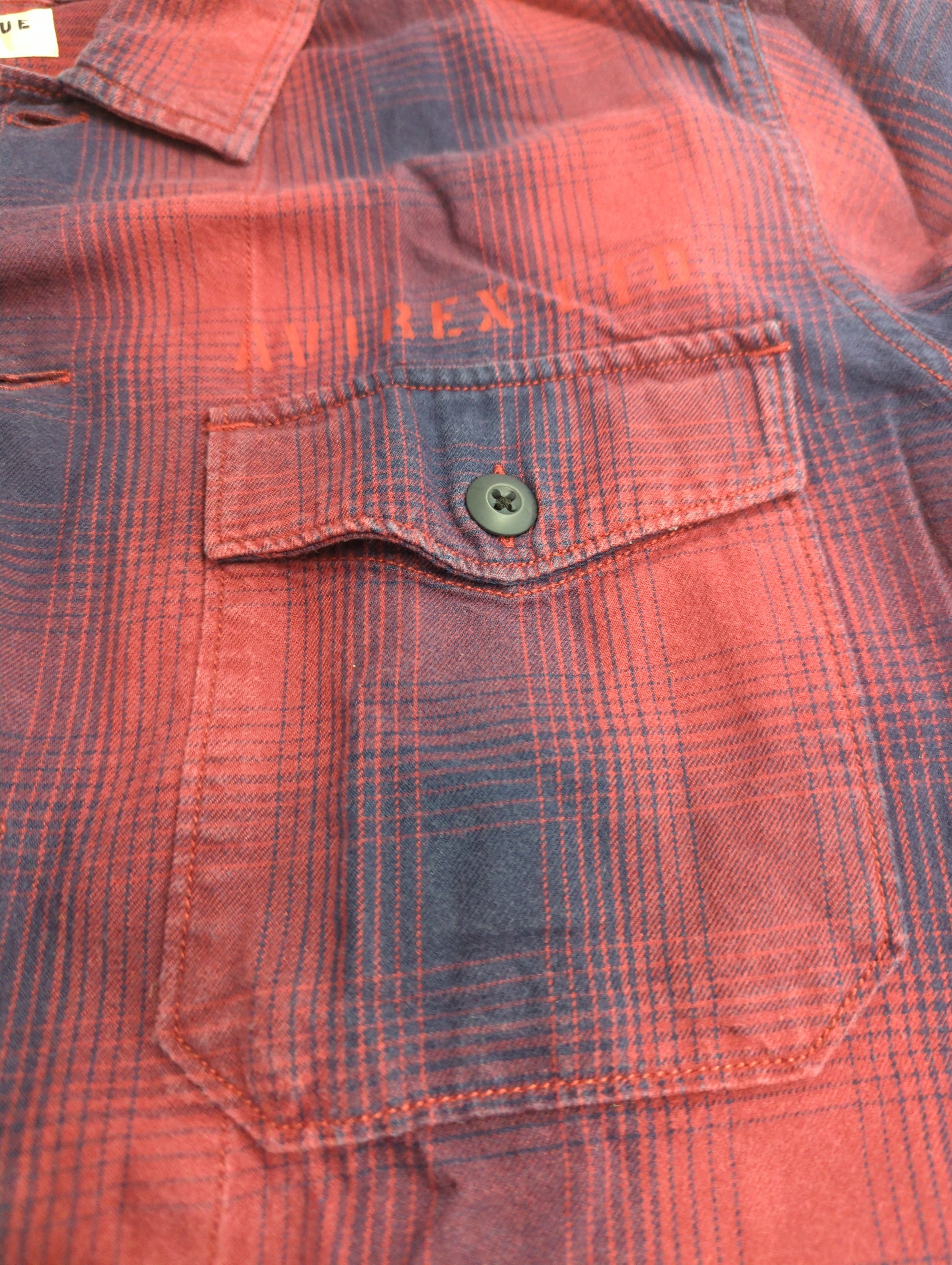 AVIREX / # DP LS CHECK SH