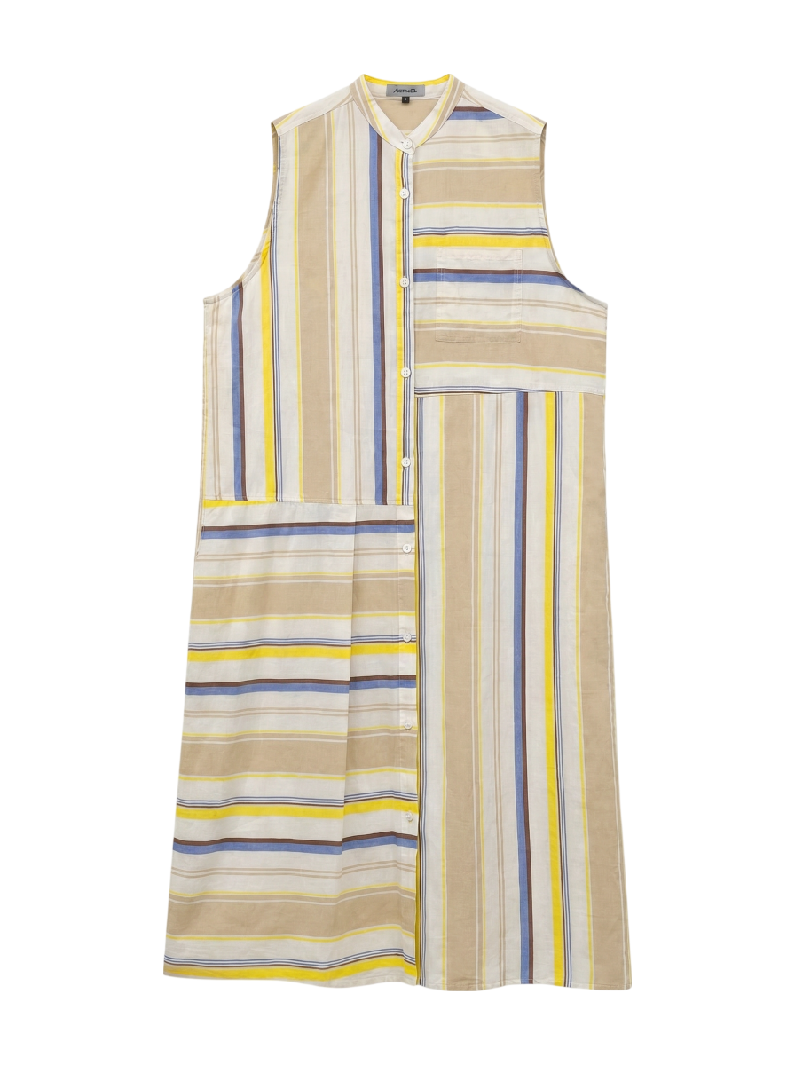 AVIREX / 《WEB&DEPOT限定》MULTI STRIPE ONEPIECE/ マルチ ストライプ ワンピース