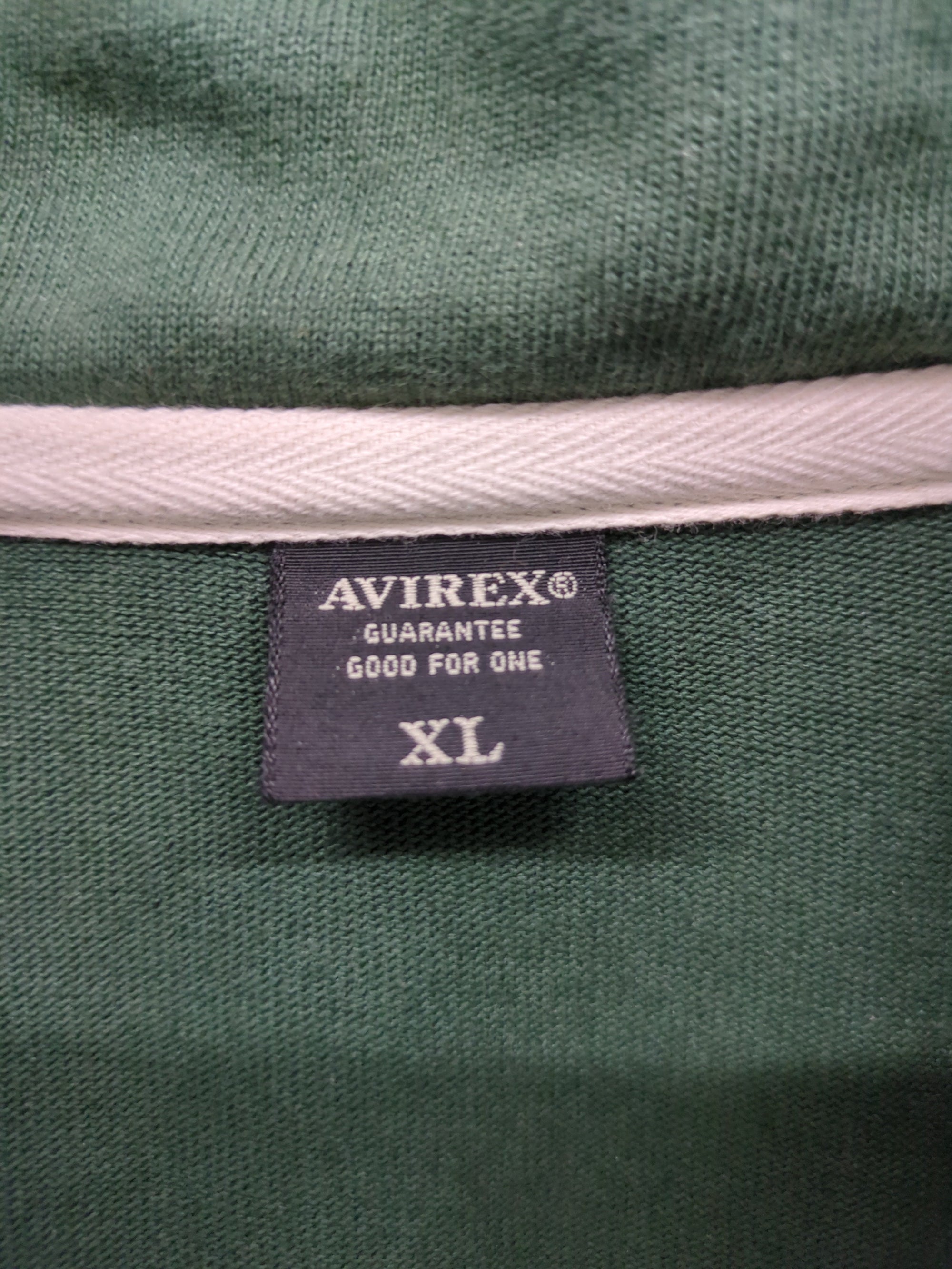 AVIREX / # DP LS VARSITY STAND H/Z TEE