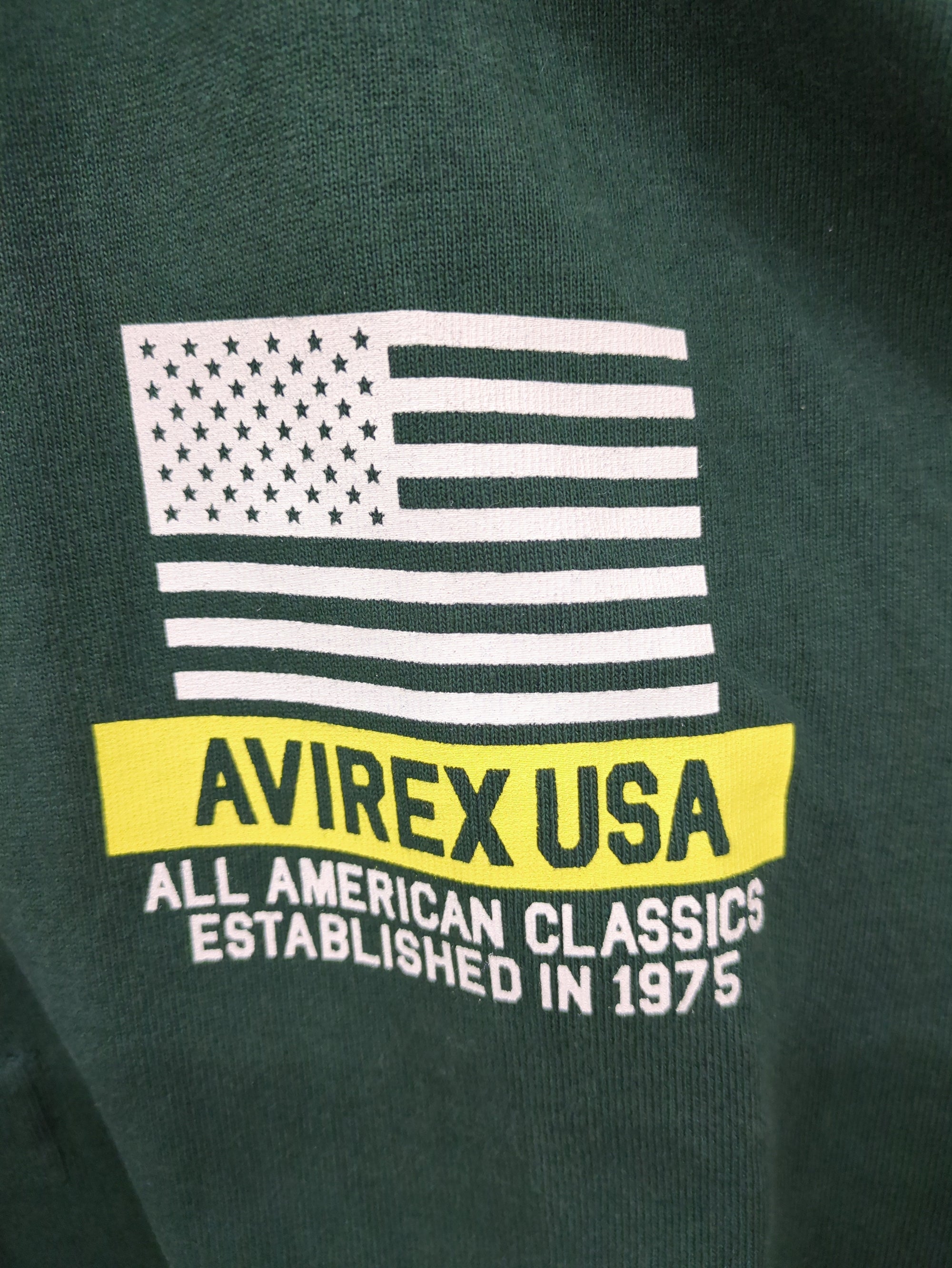 AVIREX / # DP LS VARSITY STAND H/Z TEE