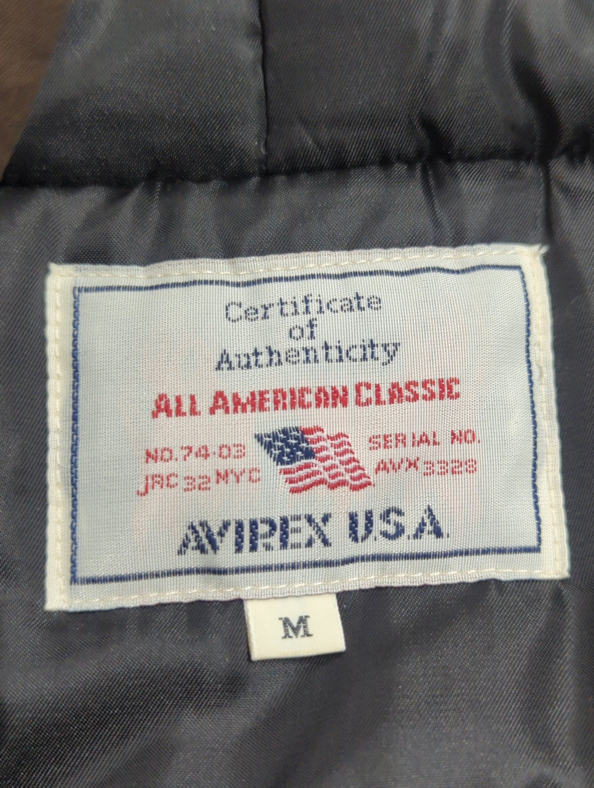 AVIREX / 2023 HB B-3 HOODIE