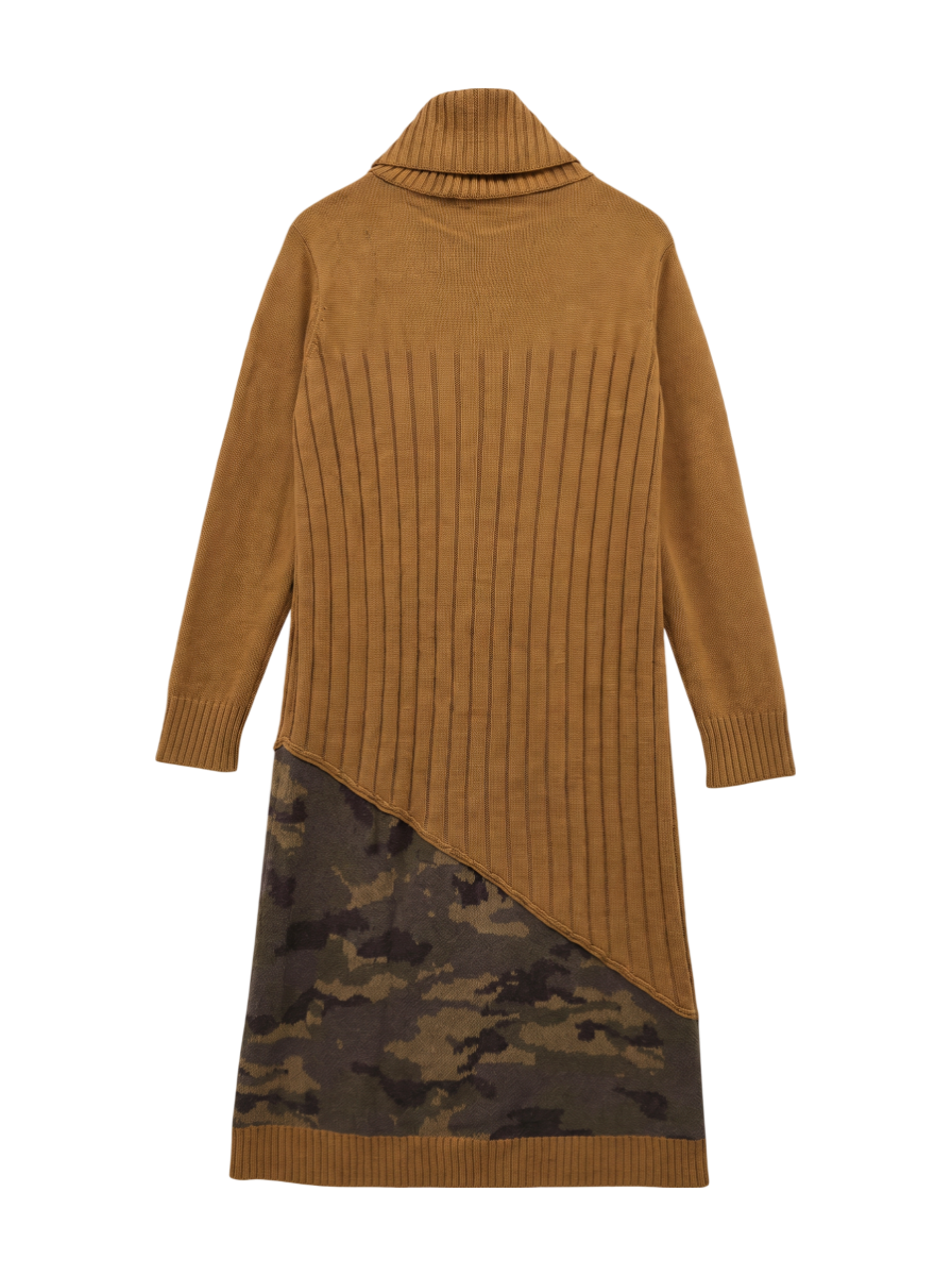 AVIREX / TURTLE SWITCHING CAMO KNIT ONEPIECE/ タートル スウィッチング カモ ニット ワンピース