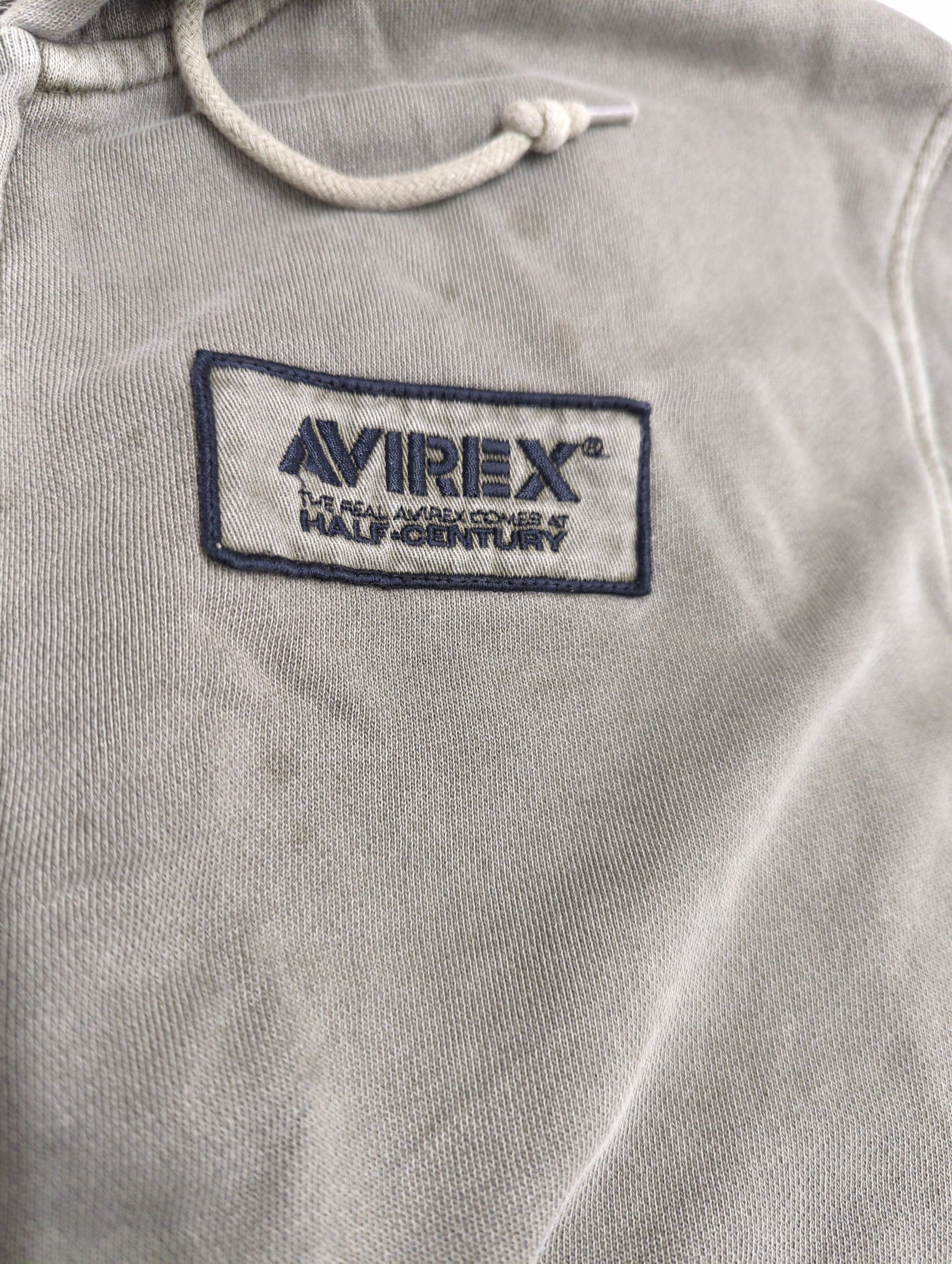 AVIREX / 《50th Anniversary》FADE WASH ZIP UP PARKA