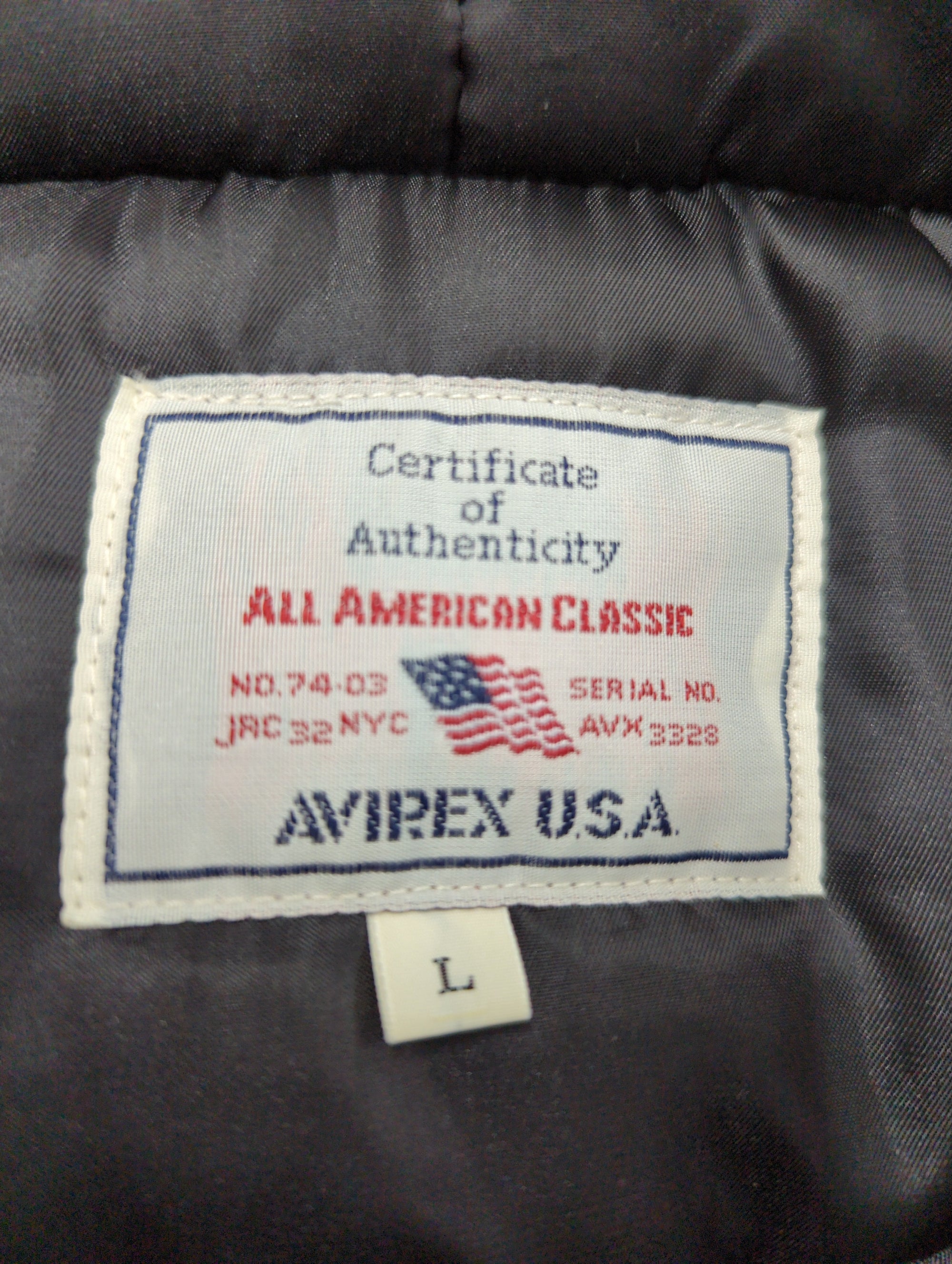 AVIREX / 2023 HB B-3 HOODIE