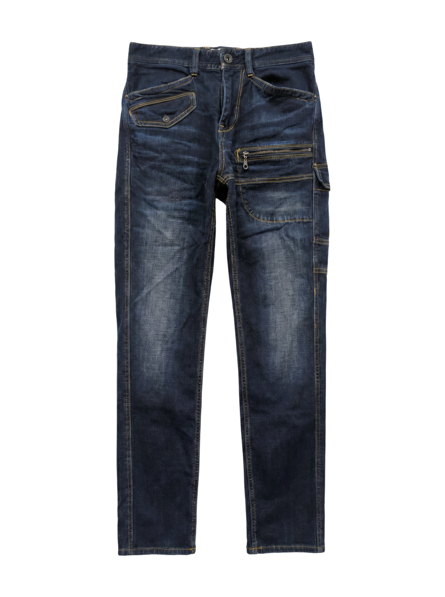 AVIREX / 【直営店舗限定】AVIREX/アヴィレックス/ストレッチ デニム 7ポケットパンツ/STRETCH DENIM PANT